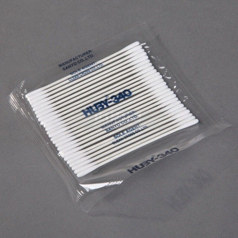 Cleanroom Swabs For Electronics Q Tips Industrial Lint Free Cotton Buds