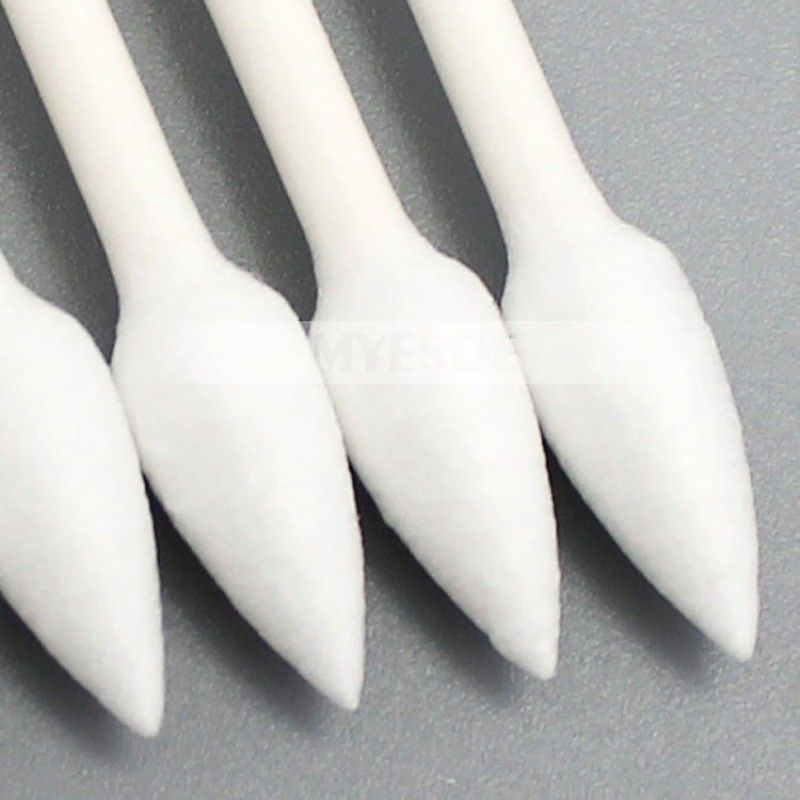 75mm Industrial Cleanroom Swab Lint Free Paper Stick Pointed Cotton Swabs