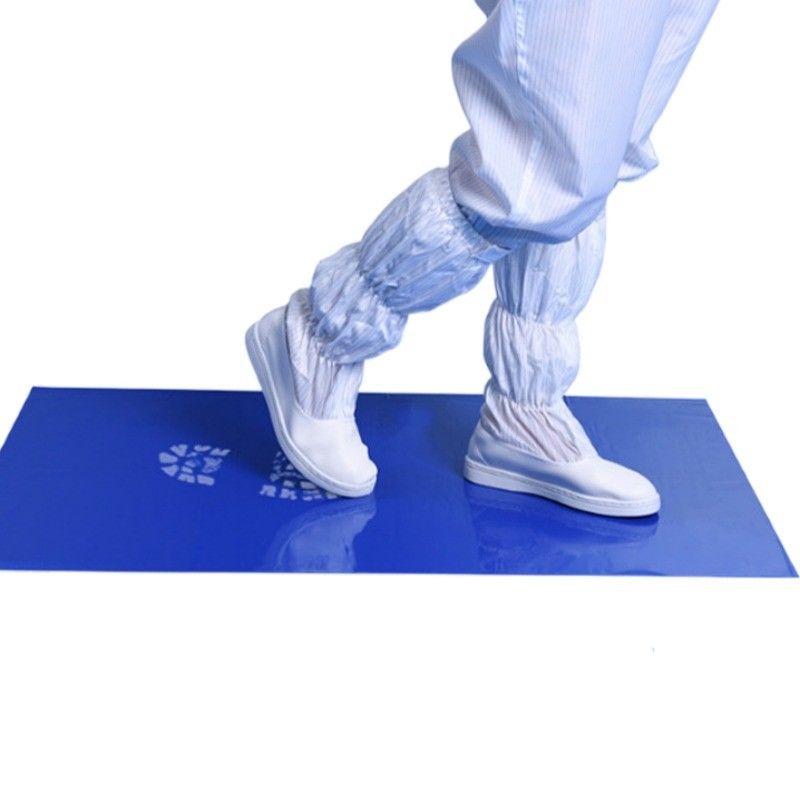 LDPE Floor Mat Multi-Layer Tacky Mats White 30 Layer Cleanroom Entry Mats