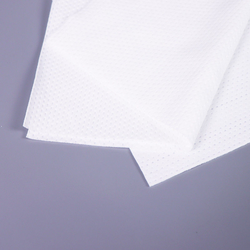 Two Ply Sterile Cleanroom Wipes Polyester Knit Continuous Filament Lint Free Wet Wipes
