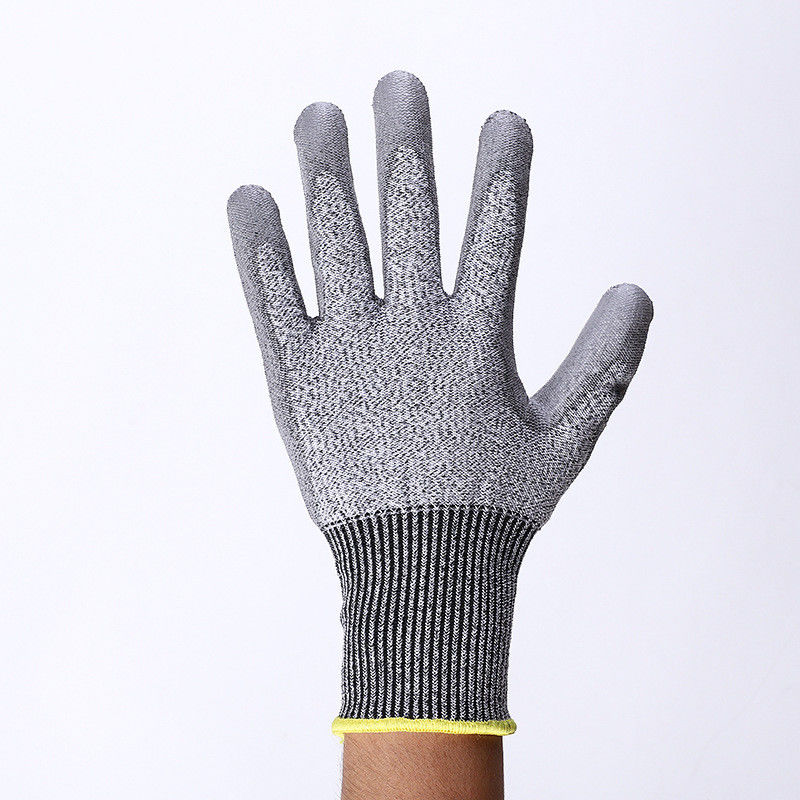 White PU Coating Cleanroom Gloves Anti Static ESD Work Mitten Carbon Fiber Safety Hot Selling