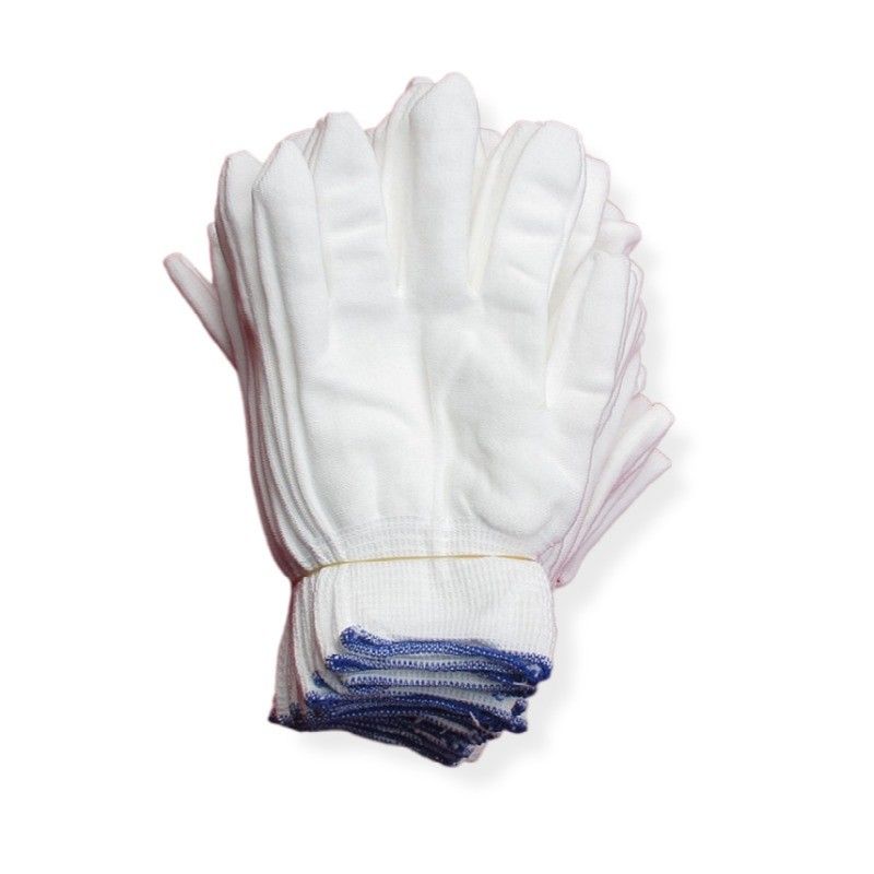Knitted Guantes Seguridad Antistatic ESD Clean Room Gloves Carbon Fiber Polyester For Cleaning