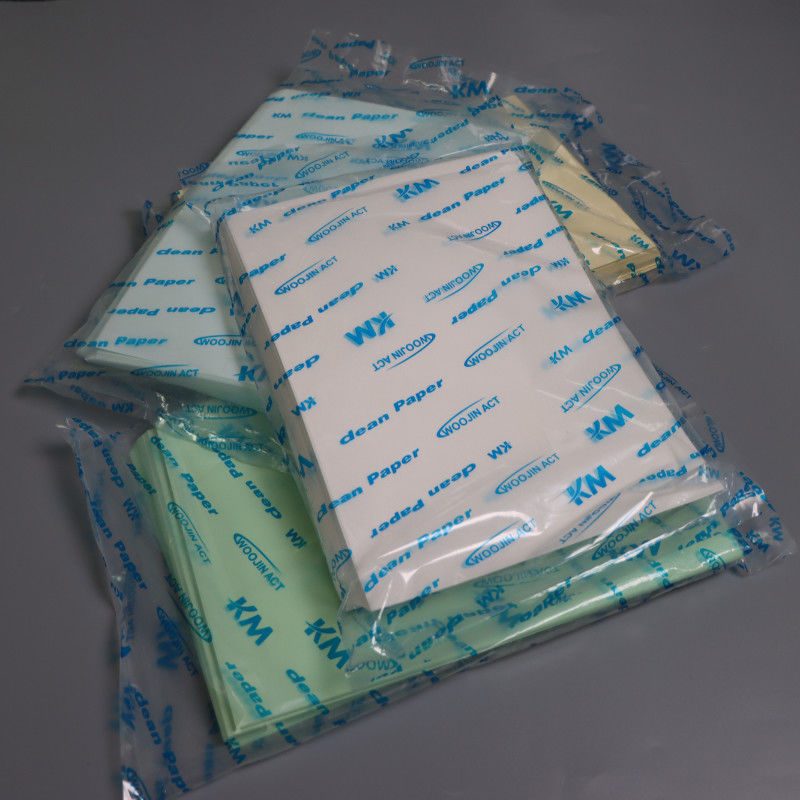 Latex Free Polyethylene Impregnated Coated Cleanroom A4 Size Copy Paper Anti Dust