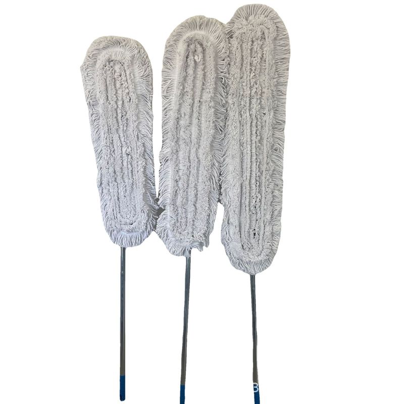 Clean Room Use Lint Free Floor Cleaning Replaceable Flat Square Anti-static Microfiber Mop ESD Cleanroom Mops