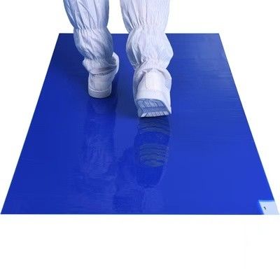 30 Layer easy peel polyethylene sheets LDPE Floor Mat with  Numbered corner tabs
