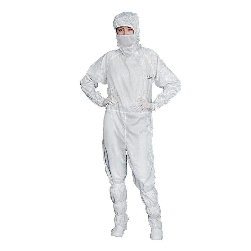 garments Washable ESD Cleanroom filament polyester thread Coverall Lint Free Clothes Clean Room Lab Coats