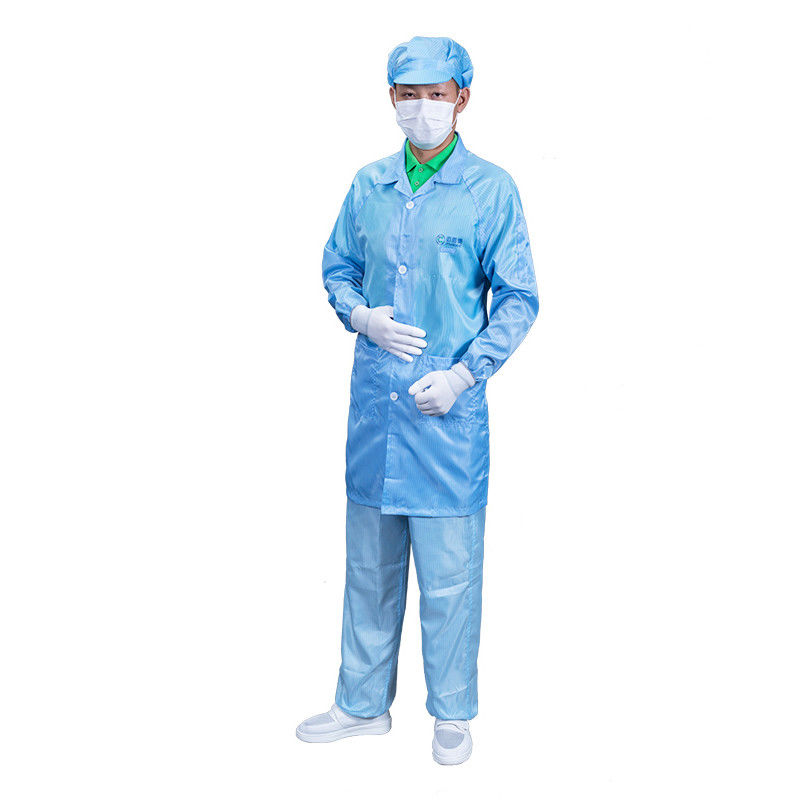Antistatic Smock Reusable garment ESD cleanroom coverall antistatic uniform esd lab Coats Clean Room Outfit