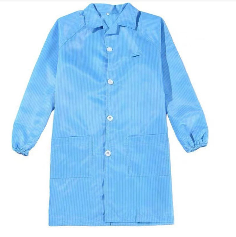Antistatic Smock Reusable garment ESD cleanroom coverall antistatic uniform esd lab Coats Clean Room Outfit