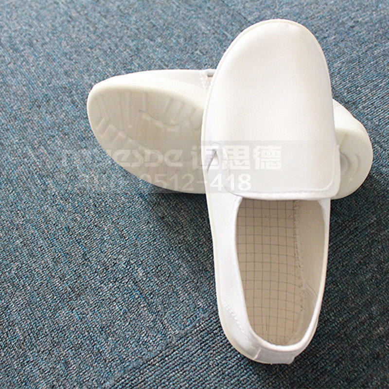 esd clean room shoes Factory Manufacture Four Hole PU/PVC Anti-static cleanroom esd safety shoes
