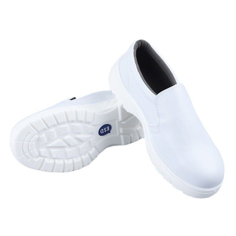 esd steel toe shoes Industrial white Black anti static conductive ESD Safety clean room esd work shoes