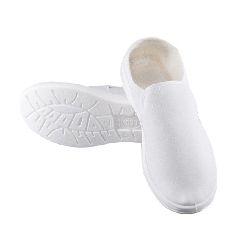 esd soft toe shoes Wholesale Clodproof Cotton Warm Esd Canvas Safety Shoes women's esd safety shoes