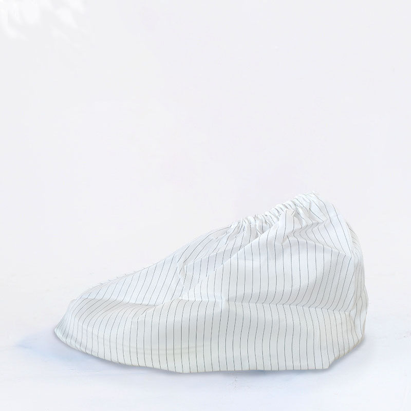 Functional Esd 100% Polyester With Conductive Fiber Anti Static Cleanroom Overshoes