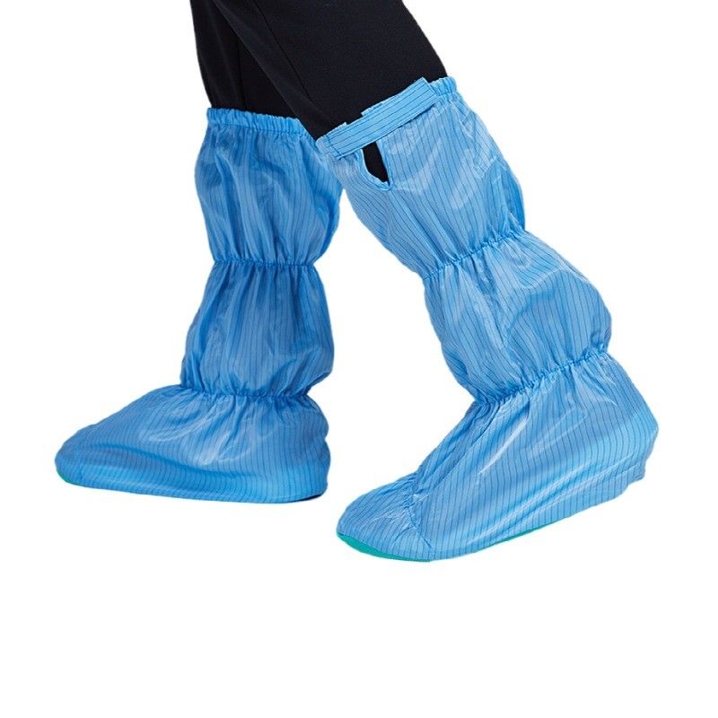 Reusable Washable Cleanroom ESD Anti Skid Disposable Waterproof Dustproof Shoe Boot Cover