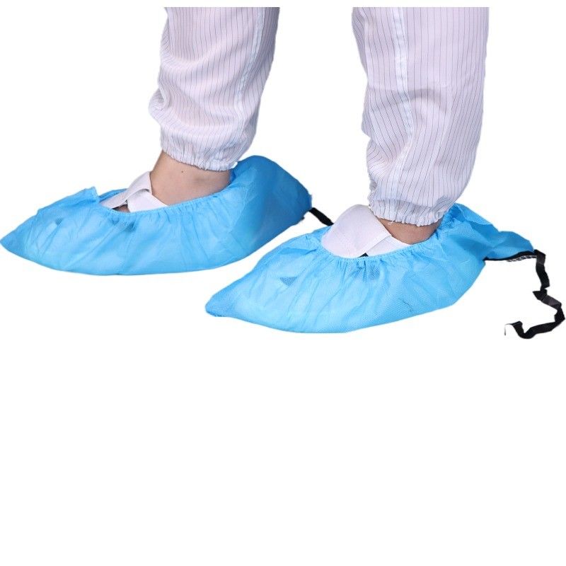 Footwear Nonwoven Disposable Anti Skid anti static  ESD Cleanroom Shoe Covers