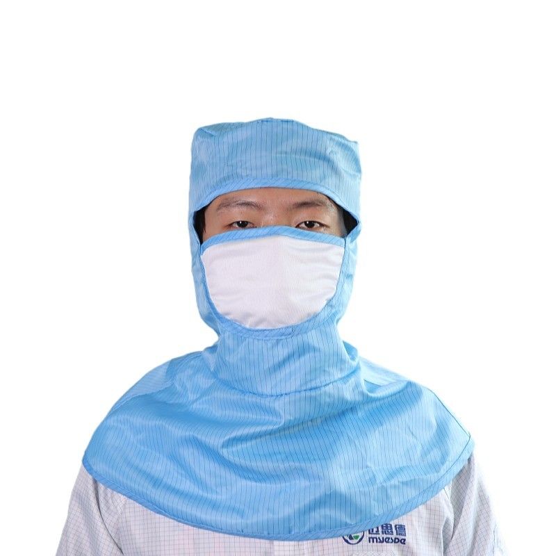 Clean Room Cap Electronic Factory Workwear Antistatic Polyester Work Esd Cap For Indian market esd Hat