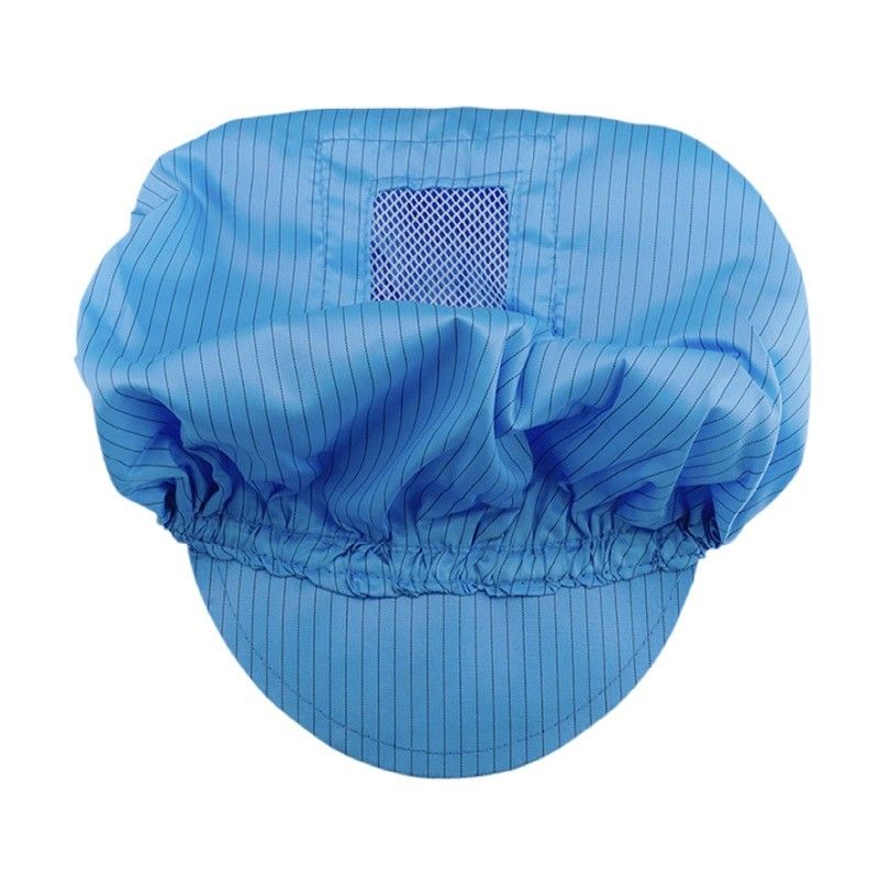 Cleanroom Cap Cleanroom Polyester Safe Work Dust Free Proof ESD Cap Clean Room Cap