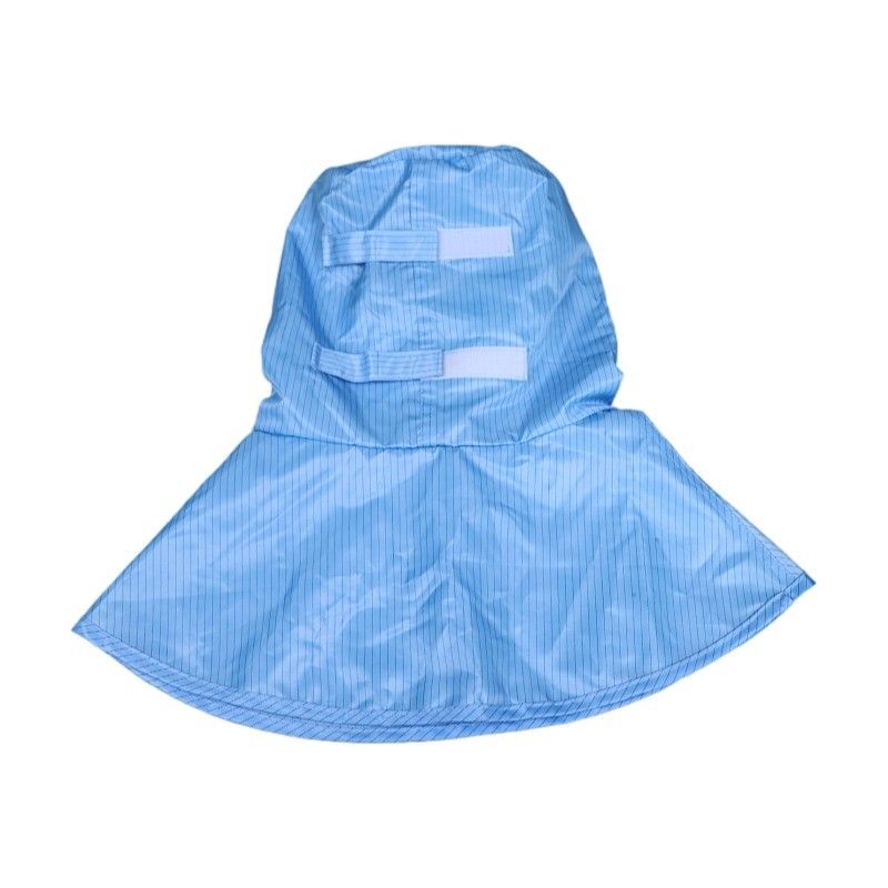 Cleanroom Cap Dust Free Blue Color ESD Anti-static Cleanroom Peaked Cap for Industrial esd Hat
