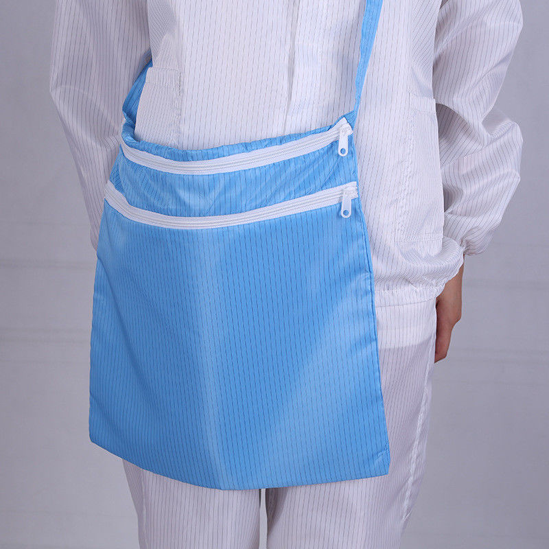 Anti Static Workwear Cleanroom ESD Clean Room Polyester Bag ESD Ziplock Fabric Bag esd Bags Anti-static Bag With Zipper