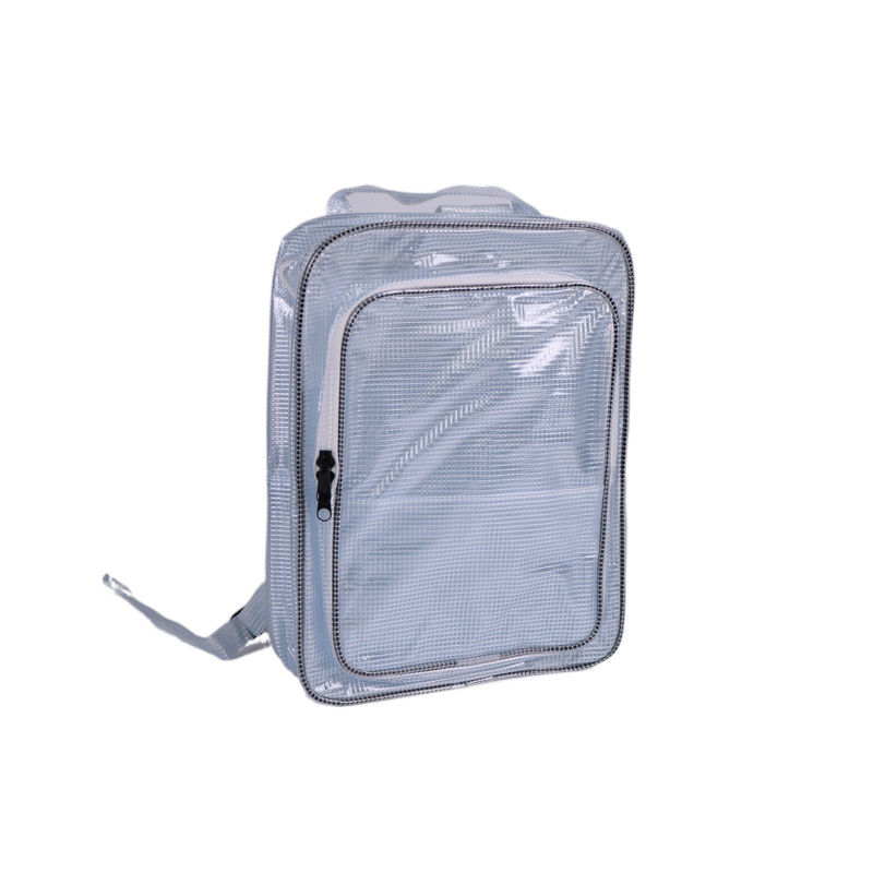 Muti Function Waterproof Anti-Static ESD Clear Grid Backpack For Clean Room