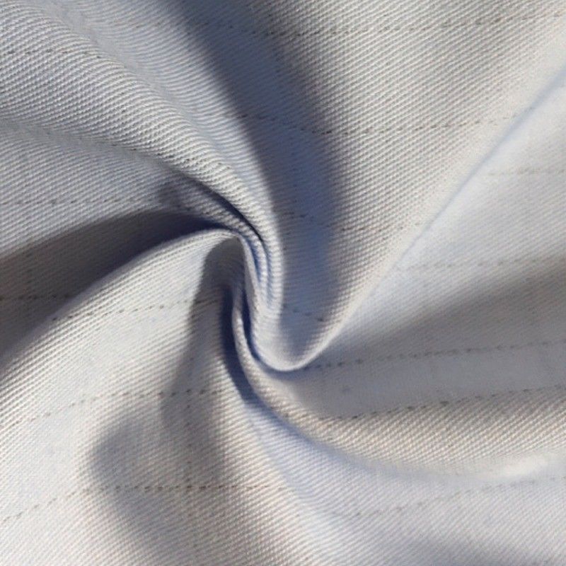 Twill Stripe Style Antistatic ESD Fabrics For Industry Clothing