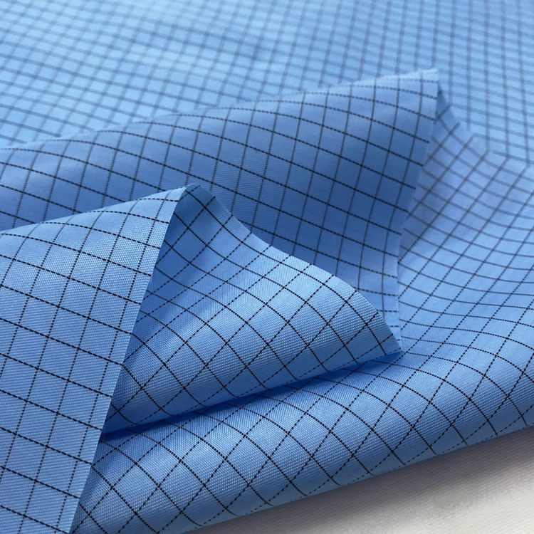 TC TC 65/35 Lightweight Drill Washable Antistatic Fabric For Cleanroom