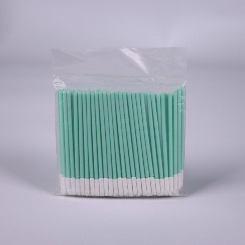 Fiberless construction Industrial Tip High Density Cleanroom Lint Free Printer Solvent Cleaning PU Foam Swab Sponge Swab