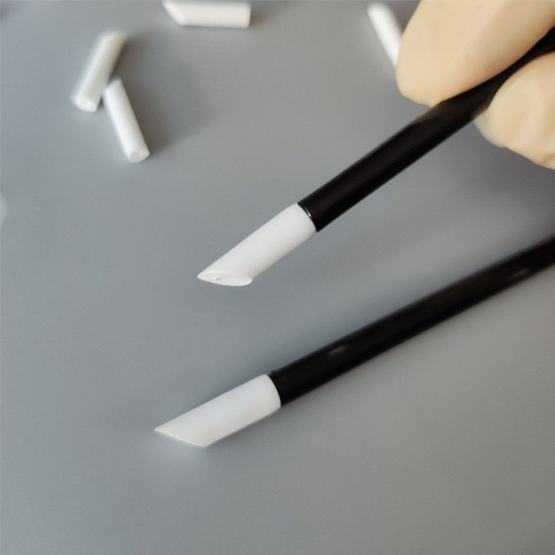 Good Water Absorption And Oil Absorption Detailing Swabs Lint Free PU Head Cleanroom Cleaning Swab Foam Solvent