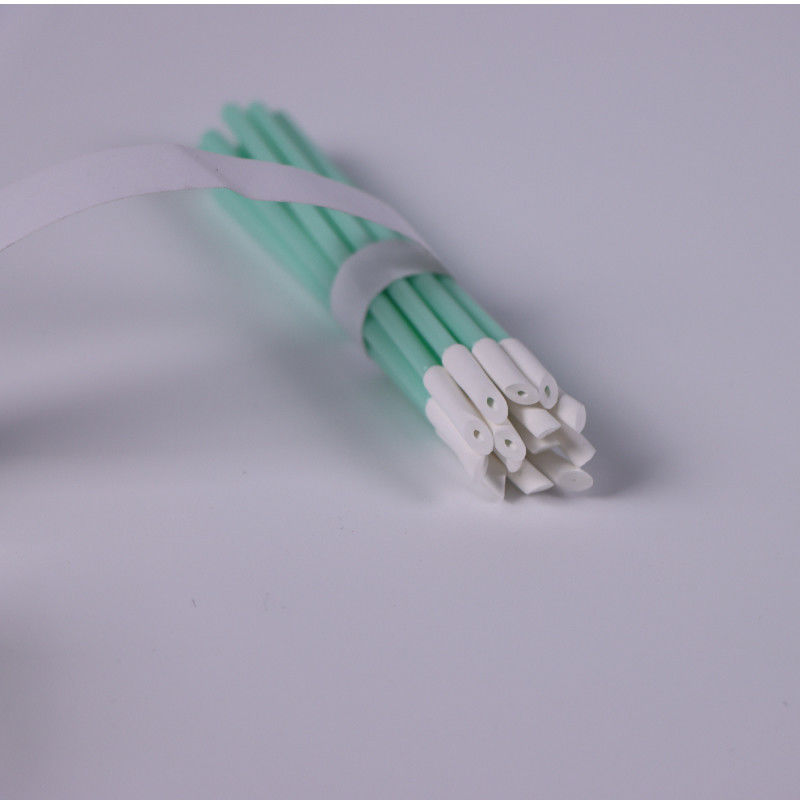 Foam Head Detailing Swabs Absorb Liquid And Remove Liquid Cleaning Swab Black PP Stick PU Cleaning Swab Foam Solvent