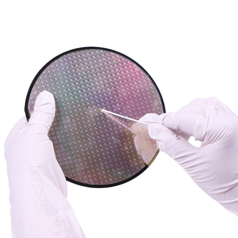 Silver Adhesive Adsorptivity Esd Soft Glue Cleanroom Gel Tip Sticky Swab Cleaning Tool