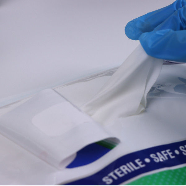 Continuous Filament Polyester Knit Wipes Pre Wetted 100% Polyester Cleanroom Wipes