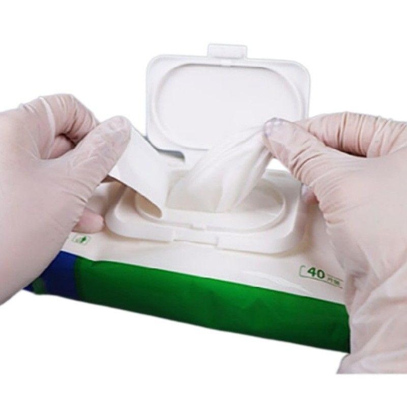 No Residue Presaturated Cleanroom Wipes 70% IPA / 30% H2O Mixture Evaporates Completely Leaving