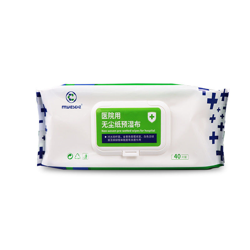 No Residue Presaturated Cleanroom Wipes 70% IPA / 30% H2O Mixture Evaporates Completely Leaving