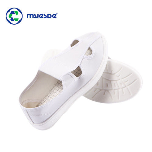 esd clean room shoes Factory Manufacture Four Hole PU/PVC Anti-static cleanroom esd safety shoes
