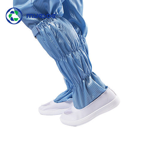 white mesh shoes ESD Booties PU Outsole ESD Boots Safety Shoes Cleanroom Clean room mesh slip on shoes