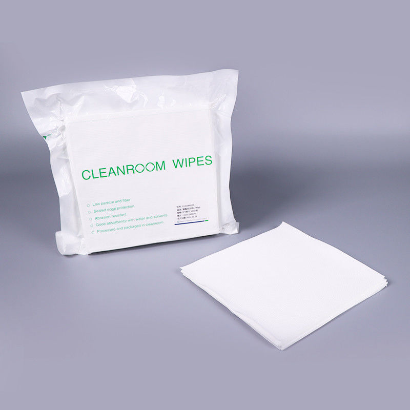 Two-Ply Sterile Cleanroom Polyester Wipes With Heat Sealed Edges