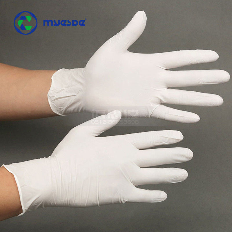 Powder Free Nitrile Gloves Class 100 Cleanroom Non-Sterile Gloves ISO 5