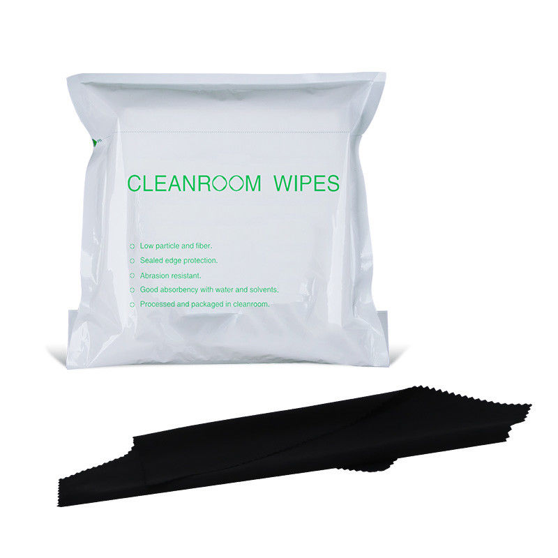 Eco-friendly Cleanroom Polyester Wipes High-absorbency Dust-free