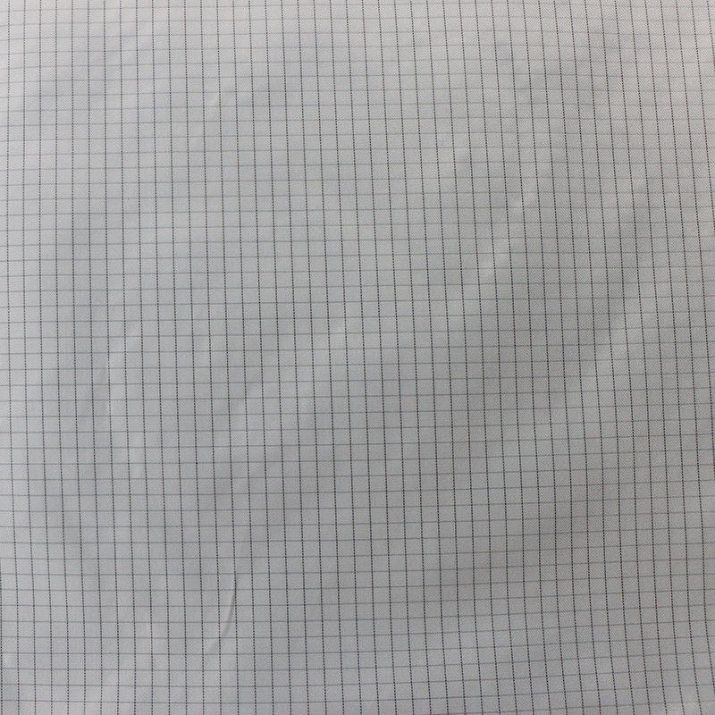 98% Polyester  2% Carbon Fiber 5mm Conductive Grid ESD Fabric