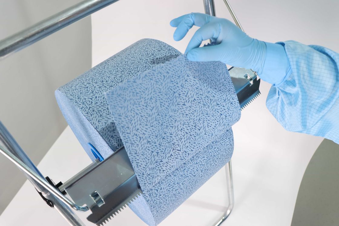 Cleanroom Roller Paper Adjustable Roll Dispenser Large Roll Paper Holder